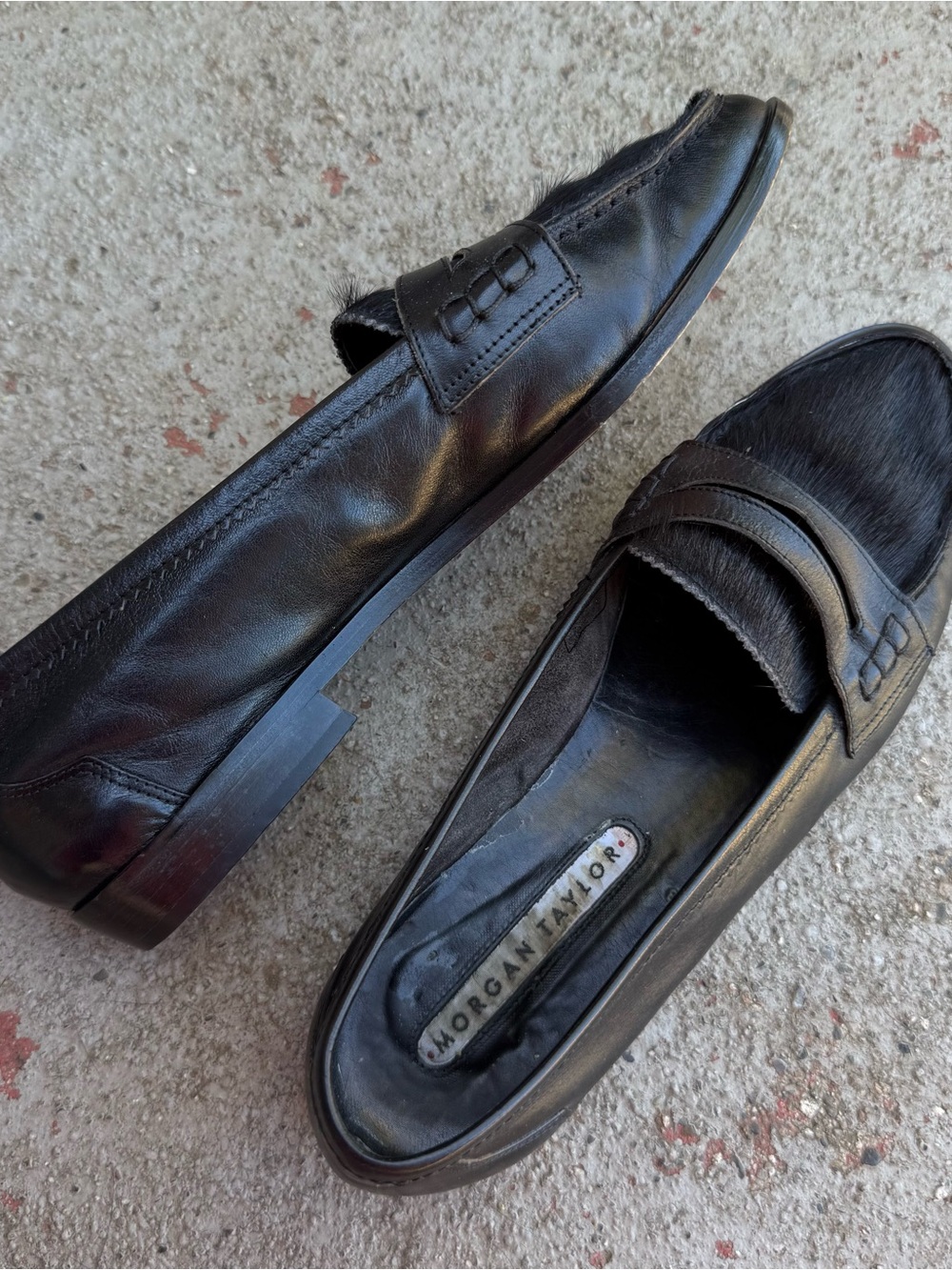 Vintage Morgan Taylor Calf Hair Loafers